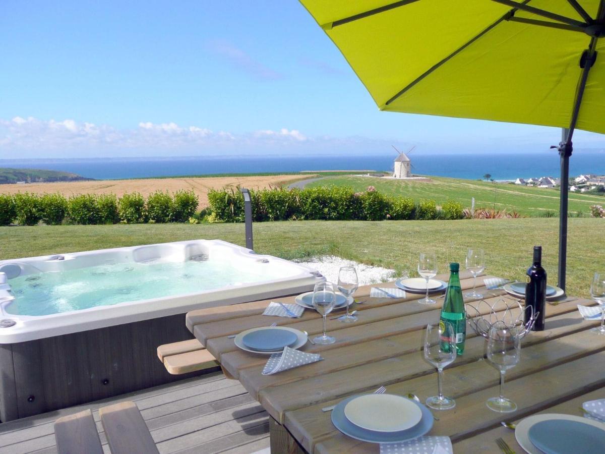 Panoramic Sea View And Jacuzzi, Premium, Telgruc-Sur-Mer 外观 照片